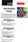 Sugar Bowl Fayette menu