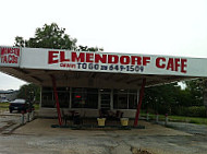 Elmendorf Cafe outside