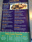 Viva Villa Mexican Grill menu