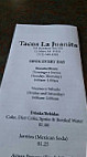 La Juanita menu