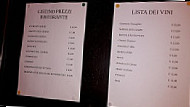 Osteria Della Faina menu