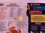 Hook Reel Cajun Seafood menu