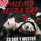 Paloma Negra menu