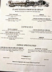 Cedar Lodge Steakhouse Grille menu