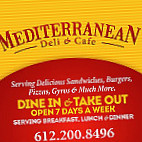 Mediterranean Deli menu