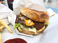 Marty's Hamburger Stand food