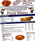 Aces Chicago Pizza menu