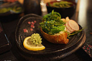 Sakura Sake food