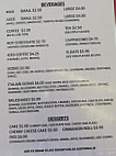 Pioneer Cafe menu