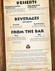 Chatterbox Tavern menu
