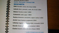 Mosto menu