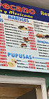 El Coatepecano Pupuseria menu