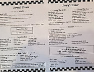 Jerry's Diner menu