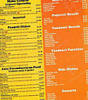 Sankalp Indian Restaurant menu