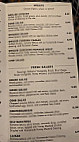 Old Saratoga Eatery menu