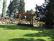 Sierra Banquet Center Inc. Log Cabin Cafe outside