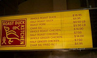 Roast Duck Kitchen  menu