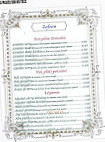 Zafran menu
