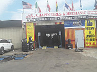 Chapin Tires outside