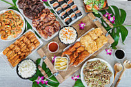 L L Hawaiian Barbecue food