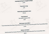 Boat House Grille Essex menu