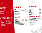 Pizzaria Du Poste menu