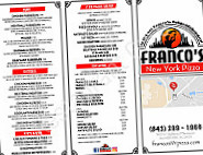 Franco's Ny Pizza inside
