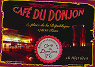 Cafe du Donjon menu