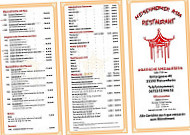 Meisenheimer Asia menu