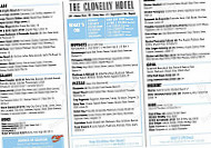 Clovelly Hotel menu