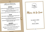 La Lune De Mougins menu