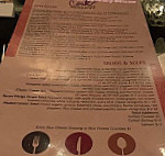 Cork Bar Restaurant menu