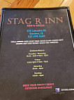 Stag-r-inn menu