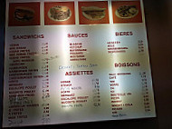 Snack 66-2 menu