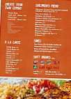 Diego's Mexican Grill menu