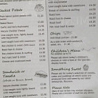 The Marina Cafe menu