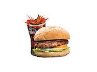 R M Burger food