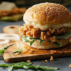 Farhana Corner Burger Crispy food