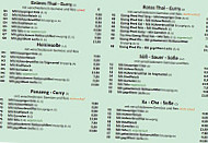 Sen Viet Curry menu