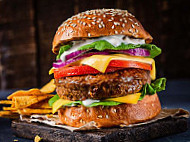 Apic Patty Monster Burger Taman Maju food