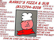 Marco's Pizza Sub menu