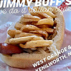 Jimmy Buff’s Italian Hot Dogs Sausages inside