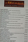 Brasserie Le Maranello menu