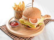 Singgah Burger food