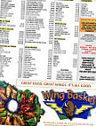 Wing Basket menu