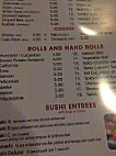 Ichiro Japanese Restaurant menu