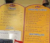La Burrita menu