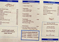 Red Hill Seafood menu