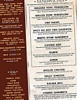 Nellie's Restaurant menu