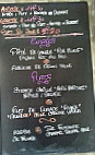 Café Signes menu